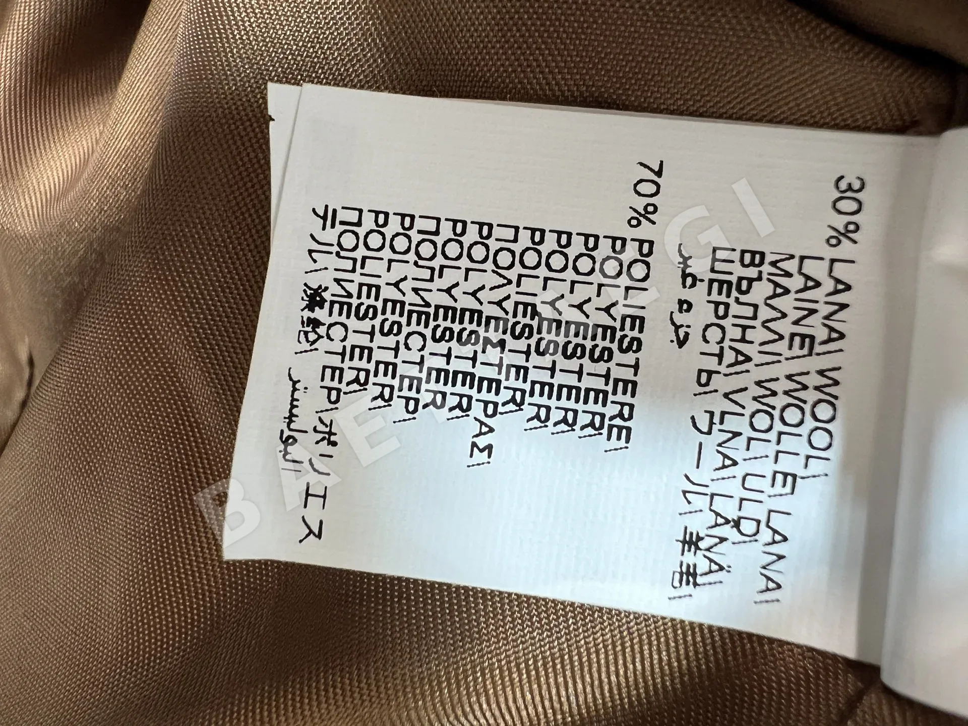 브루넬로쿠치넬리 빈티지 헤링본 울 더블 브레스티드 자켓 상세 이미지 10