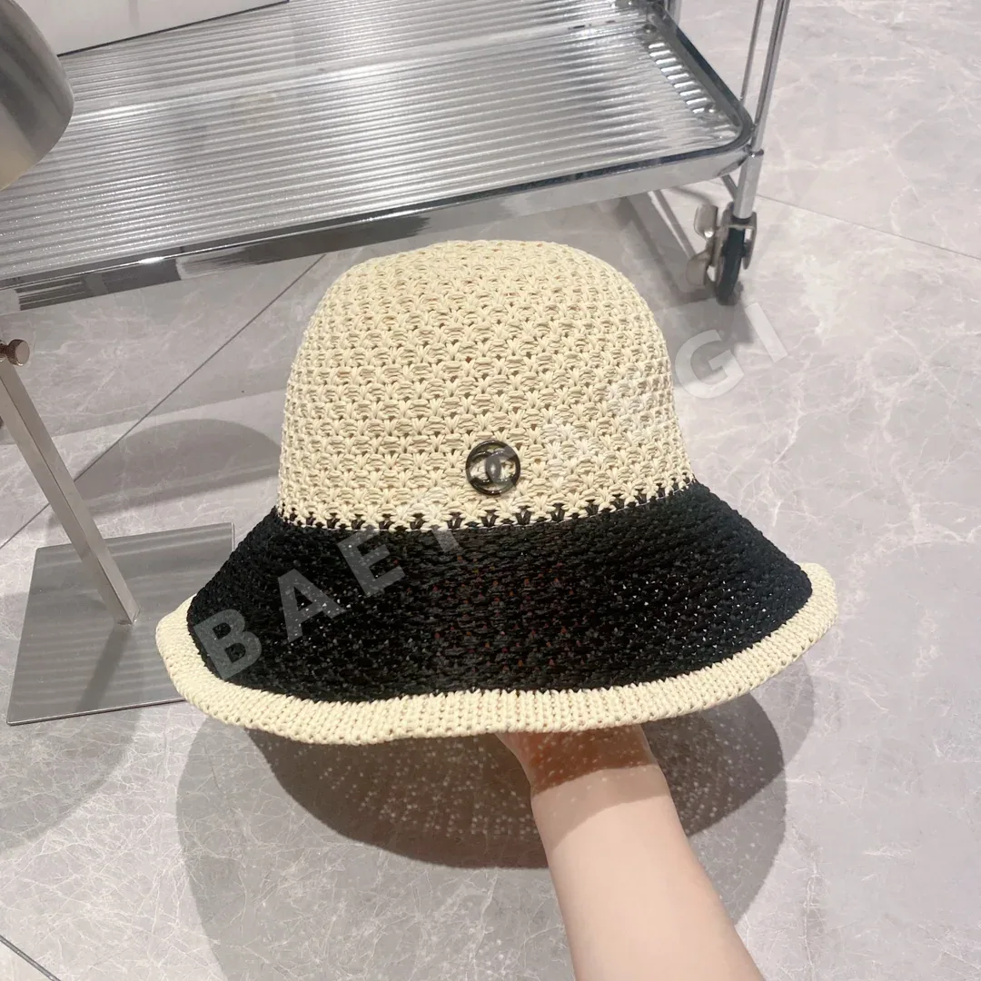 샤넬 스트로우 버킷 햇 모자 상세 이미지 6