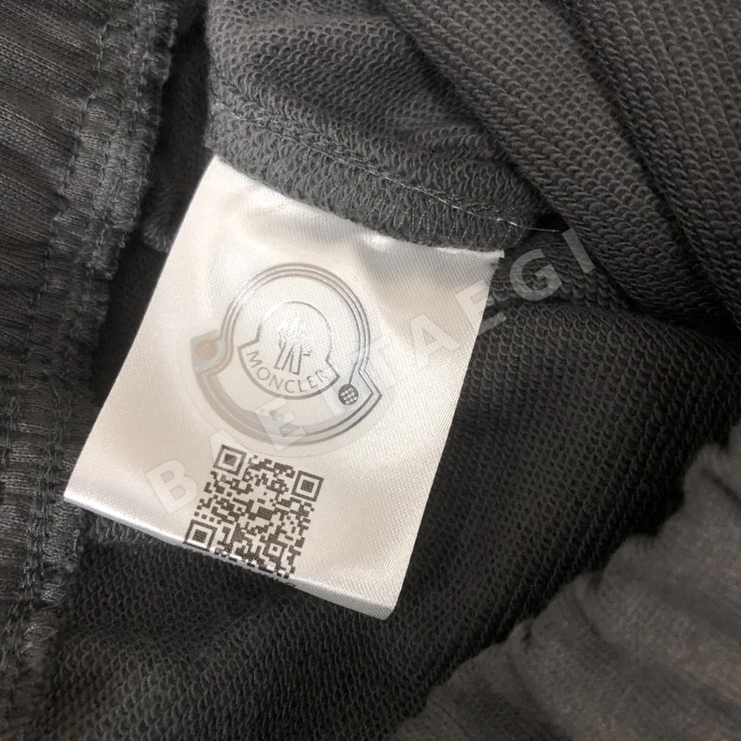 몽클레르 로고 캐주얼 430 g 워싱 코튼 남성 반바지 430 G 상세 이미지 7