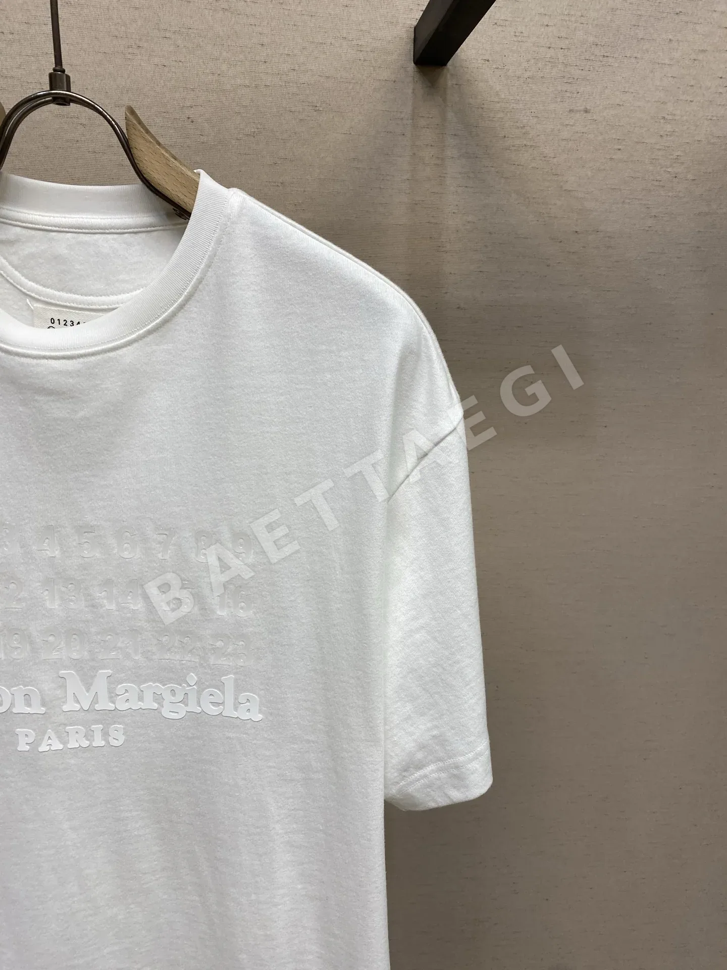 마르지엘라 하이웨이트 크루넥 루즈핏 반팔 티셔츠 상세 이미지 5