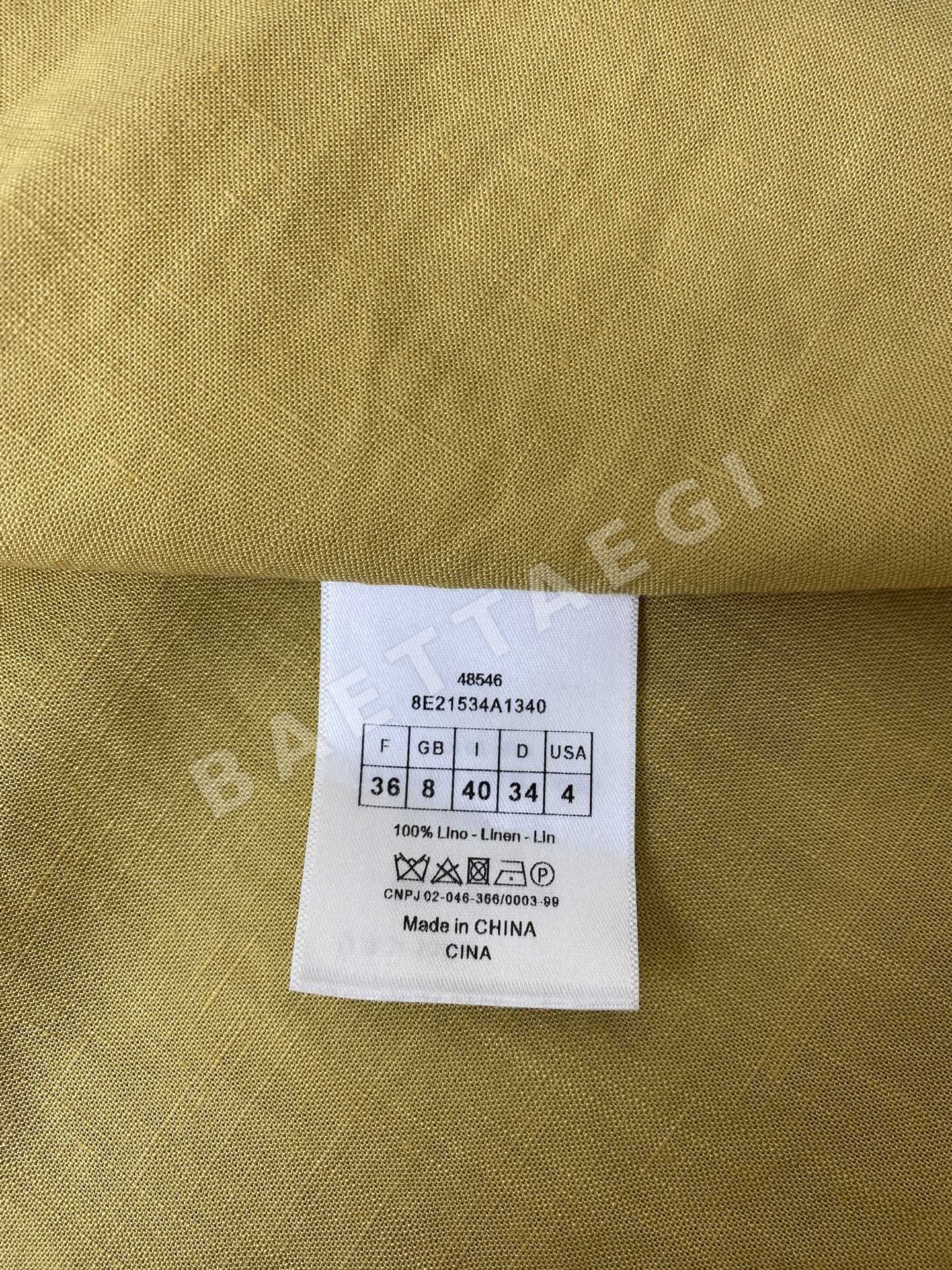 브루넬로쿠치넬리 린넨 V넥 오프숄더 여성 원피스 상세 이미지 8