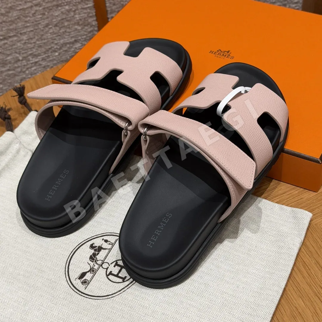 에르메스 시프레 샌들 Calfskin Palm 프린트 상세 이미지 5