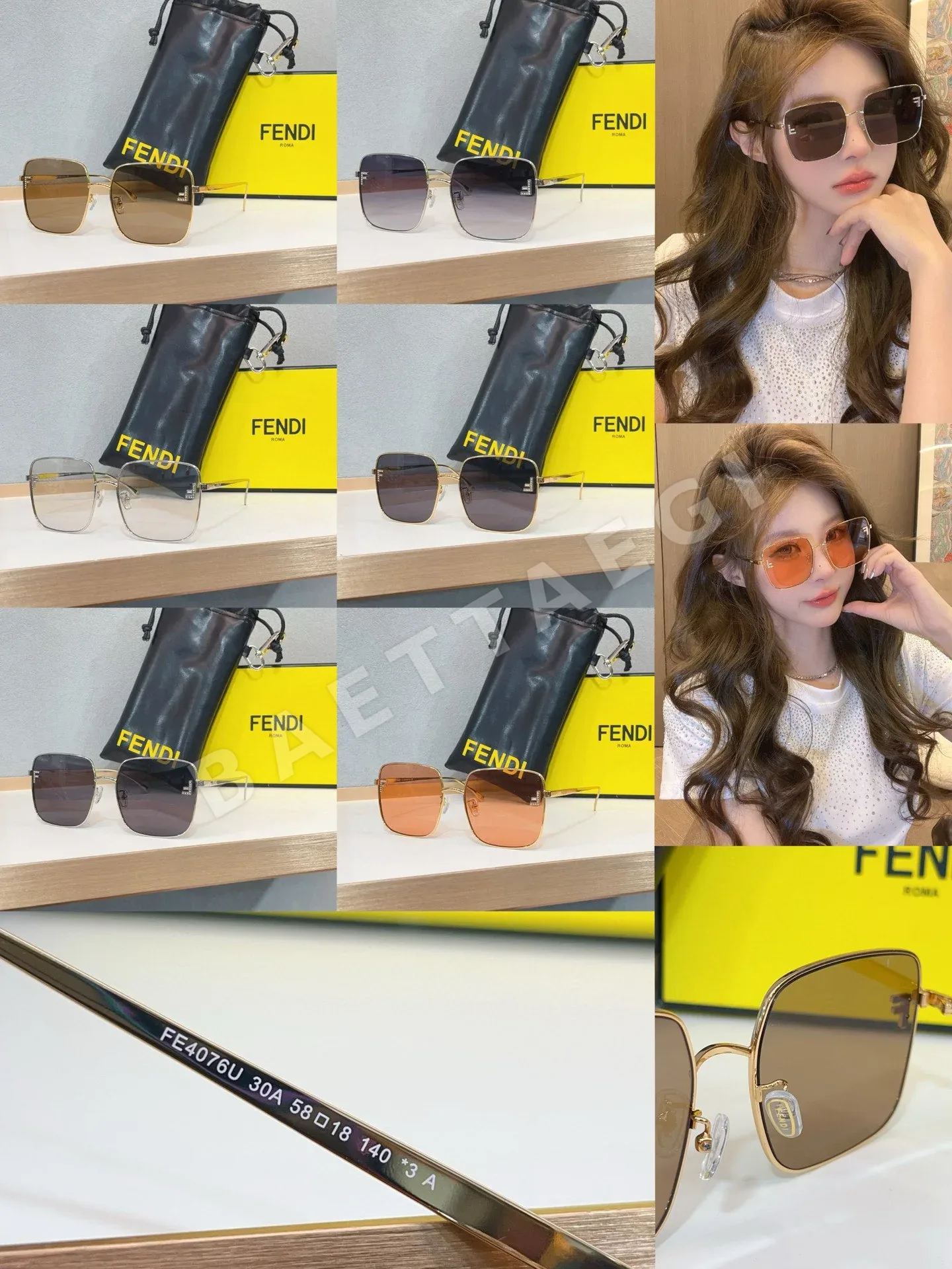 펜디 FE4076 U 선글라스 U 74230