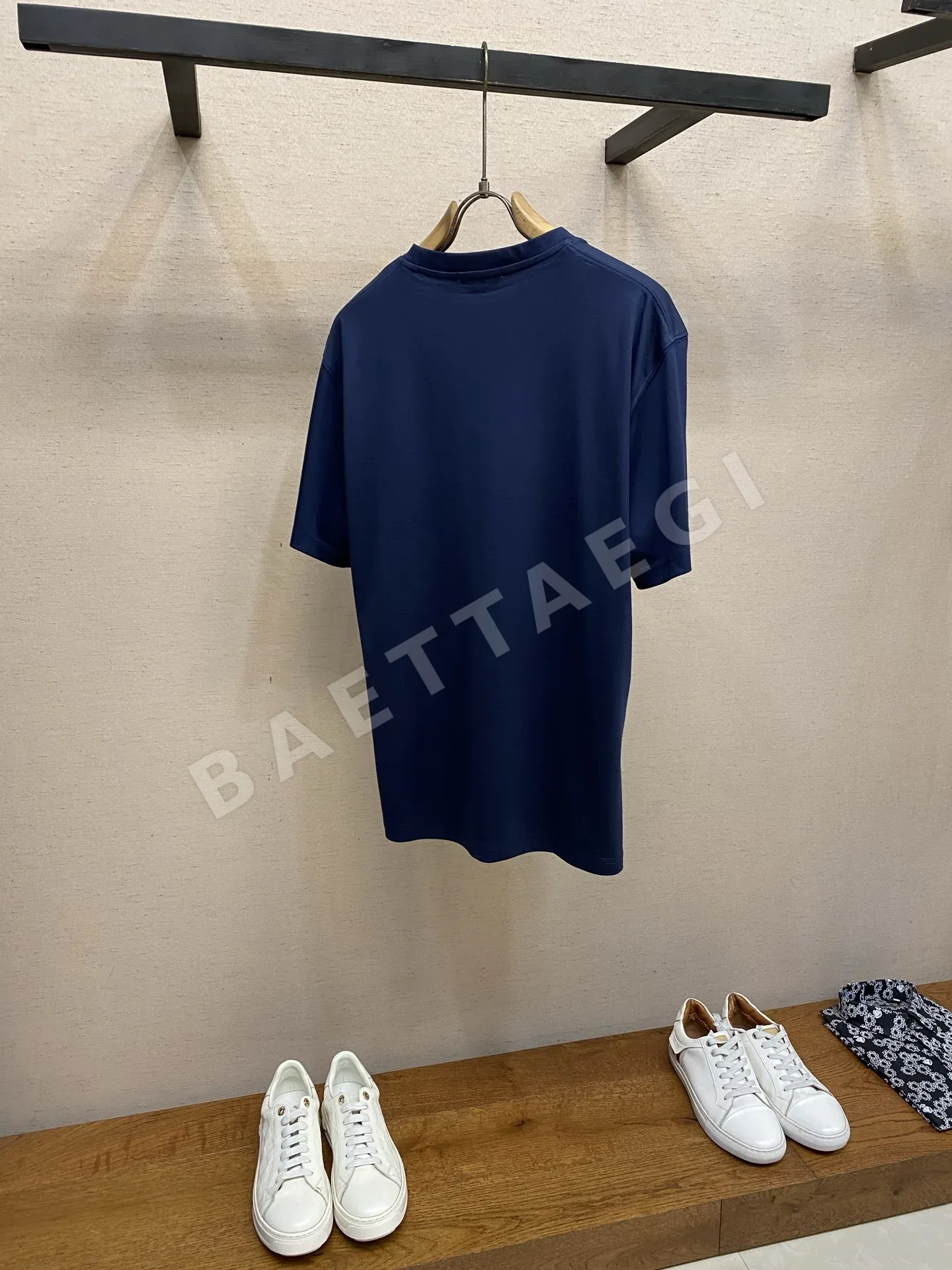 브루넬로쿠치넬리 혼방 반팔 티셔츠 상세 이미지 2