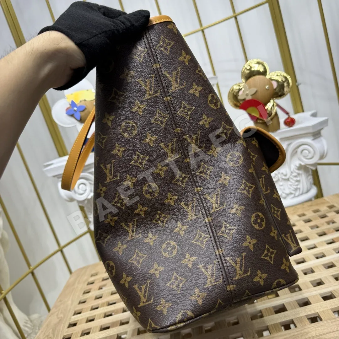 루이비통 네버풀 카고 모노그램 핸드백 상세 이미지 5
