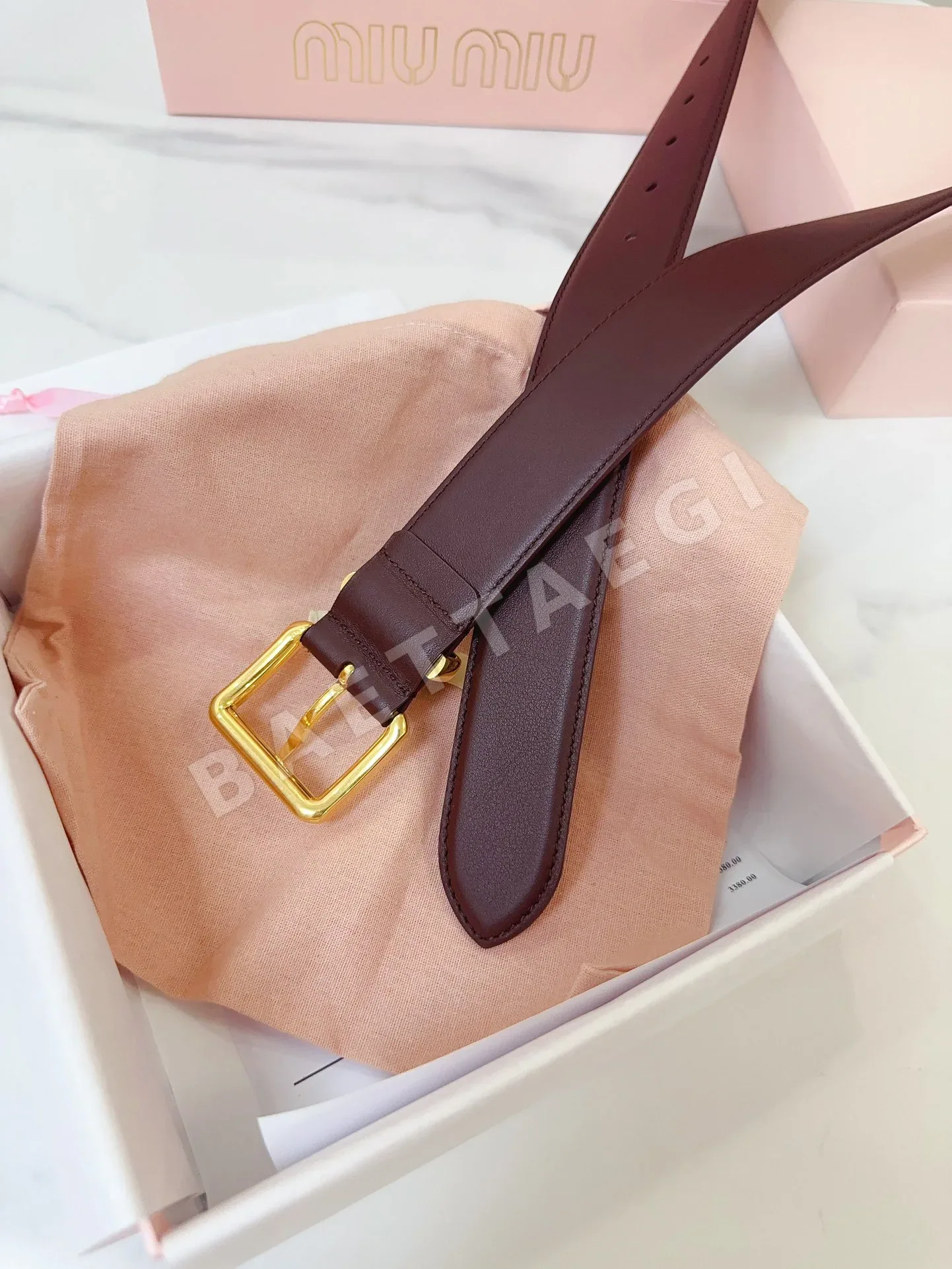 미우미우 벨트 57787 Miu Miu Belt 상세 이미지 5