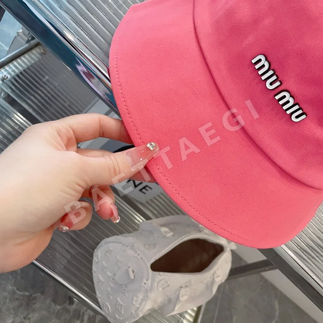 미우미우 코튼 피셔맨 햇 모자 상세 이미지 2