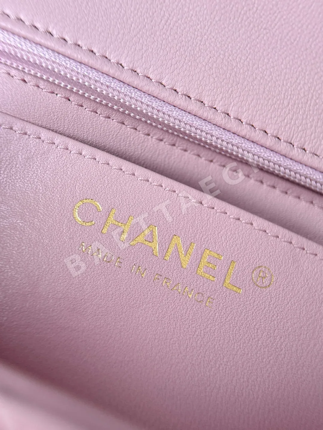 샤넬 연금장 핑크 양가죽 가방 상세 이미지 6