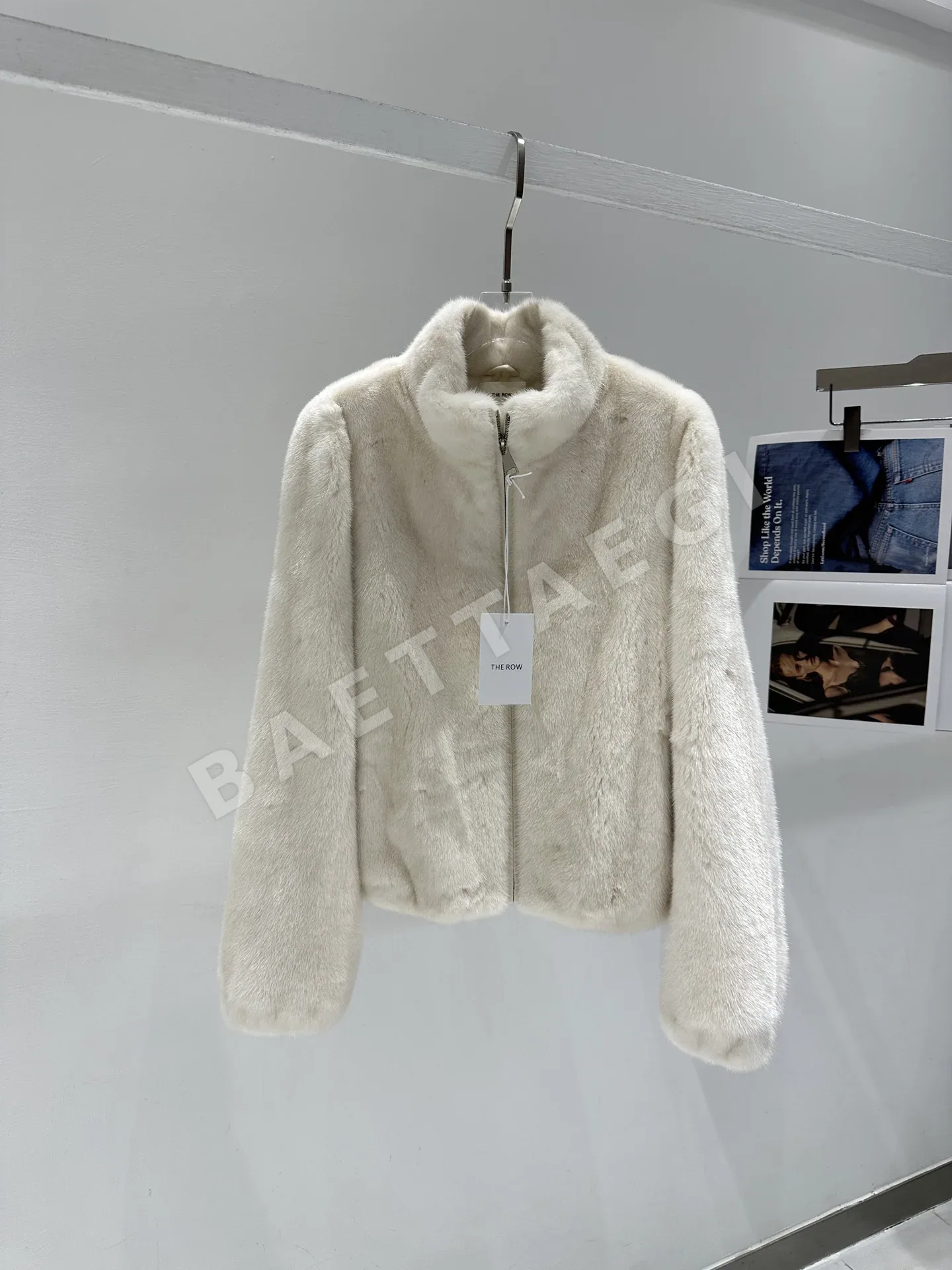 더로우 밍크 코트 자켓 206013