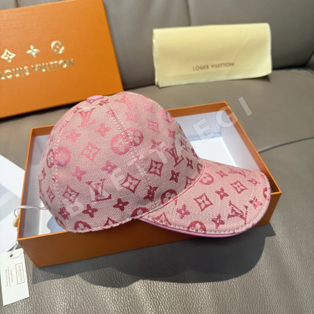 루이비통 LV 데님 자카드 베이스볼 캡 상세 이미지 3