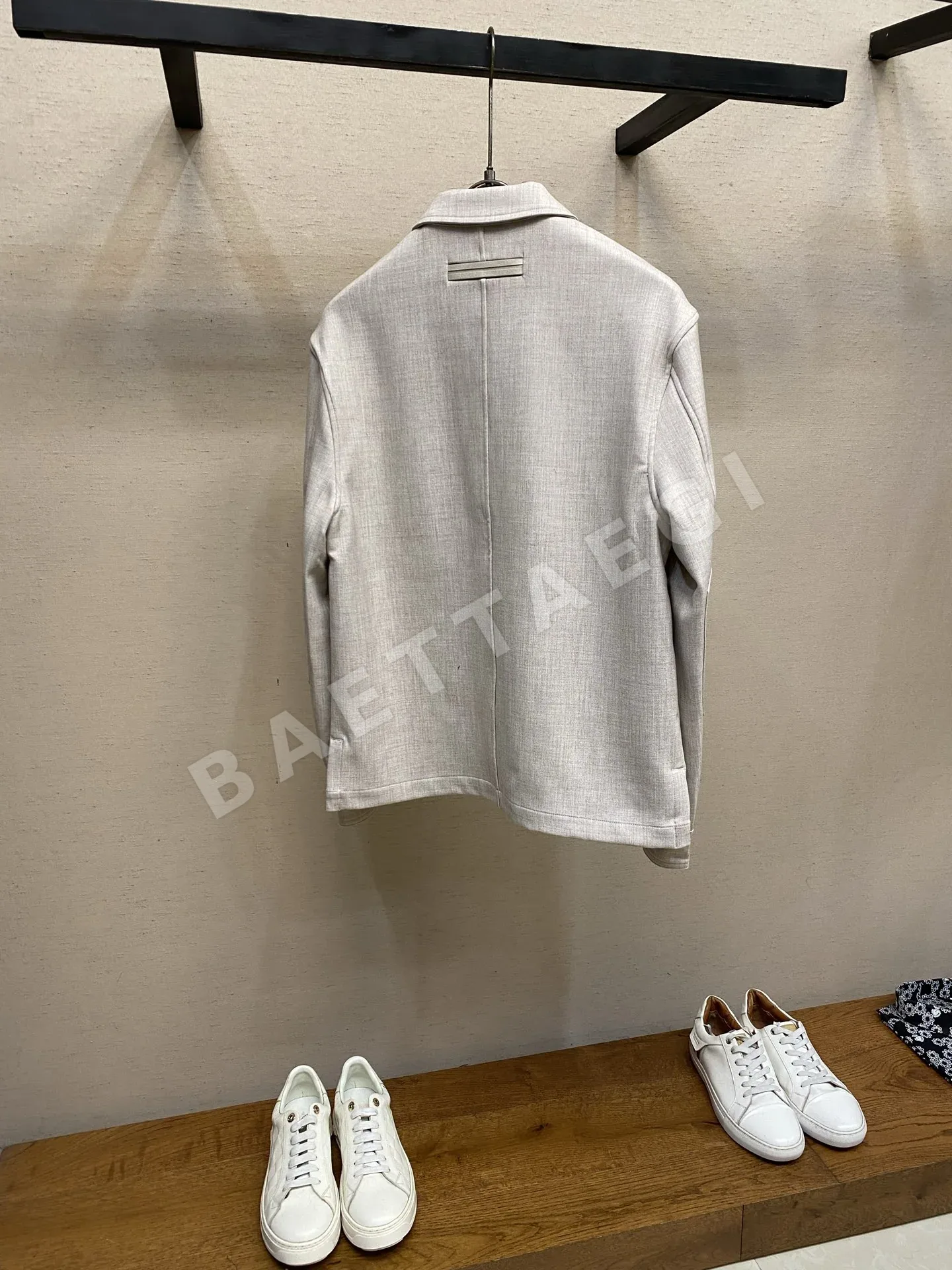 제냐 울 린넨 혼방 남성 자켓 상세 이미지 2