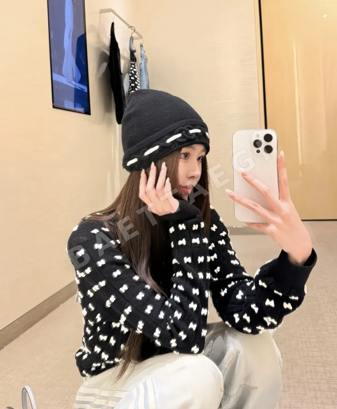 샤넬 비니 모자 185463