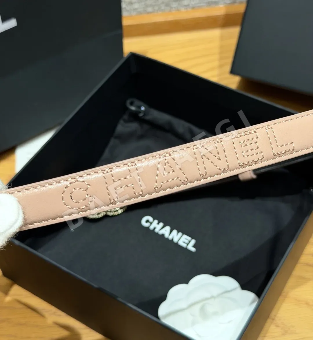 샤넬 퀼팅 램스킨 20mm 벨트 상세 이미지 6