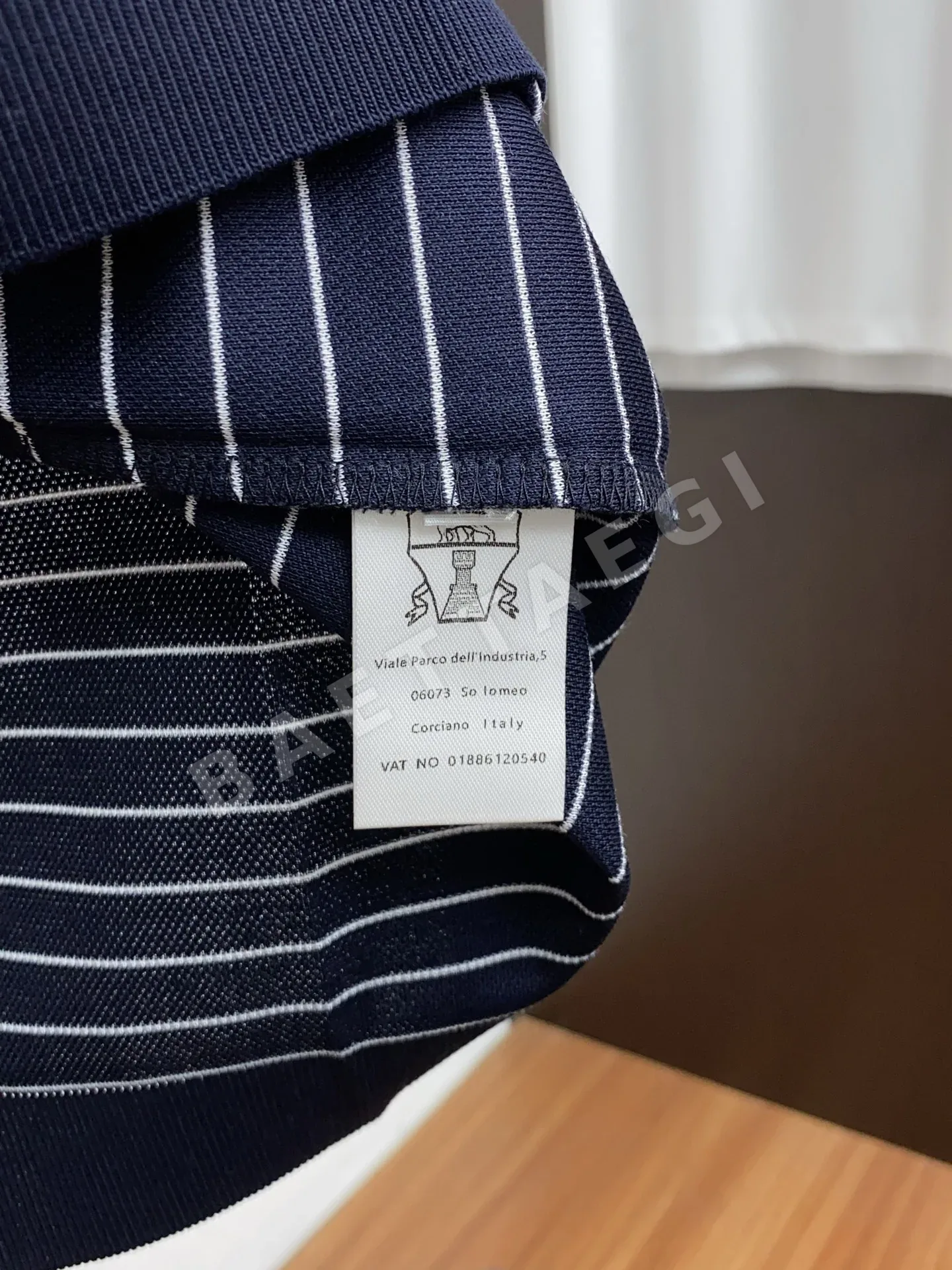 브루넬로쿠치넬리 남성 크루넥 코튼 반팔 티셔츠 상세 이미지 6