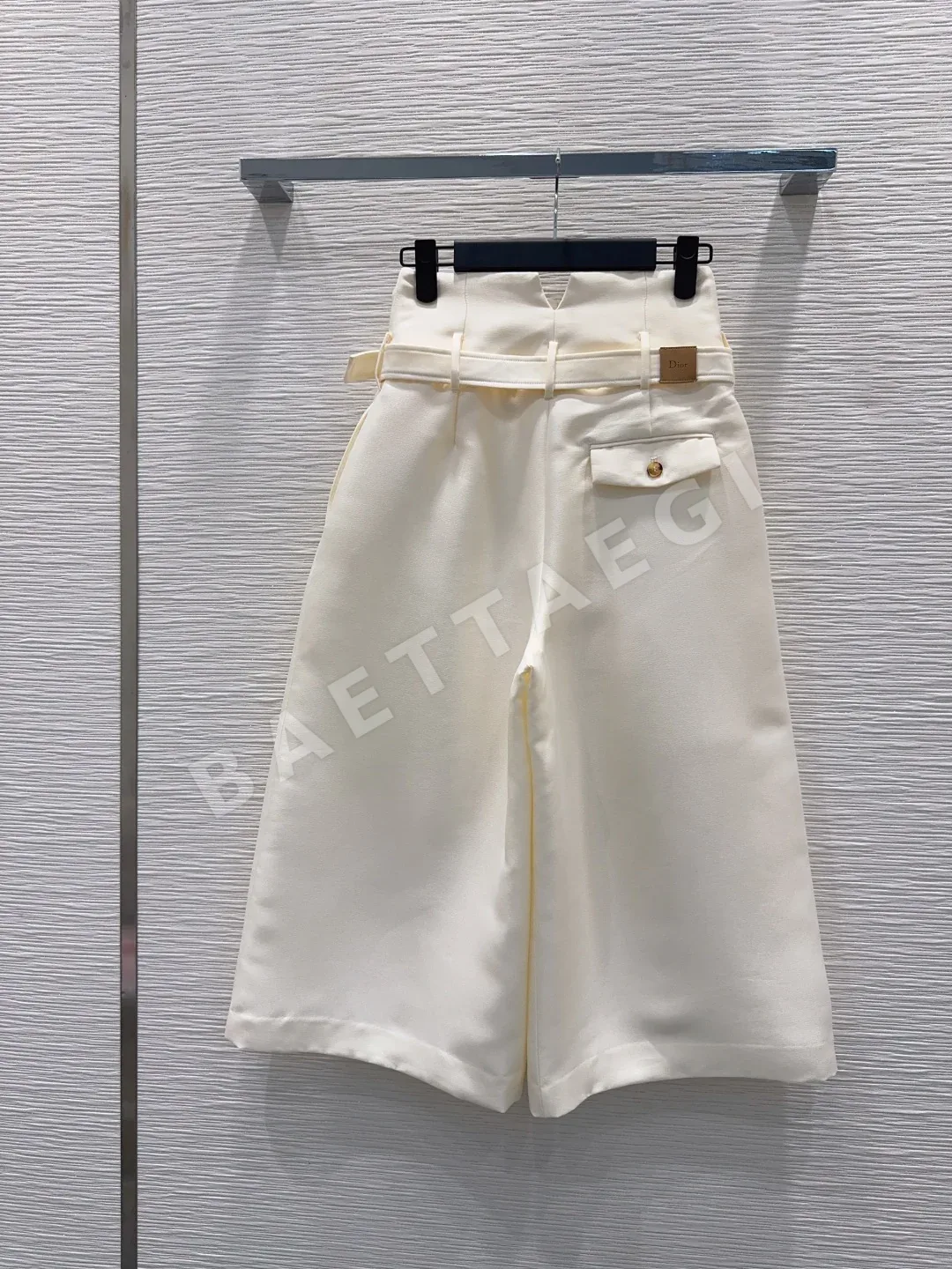 디올 와이드 레그 여성 바지 상세 이미지 9
