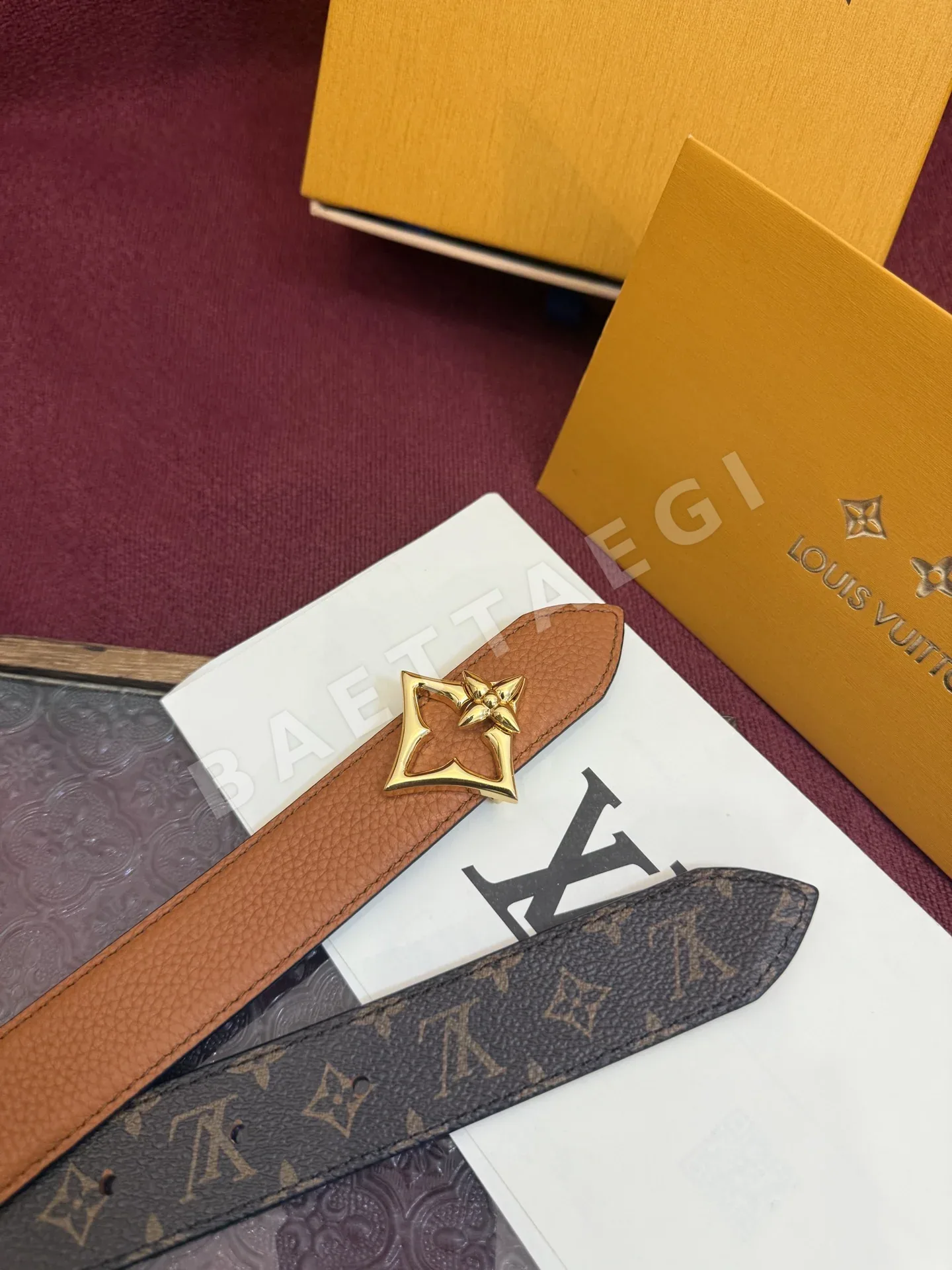 루이비통 플라워그램 벨트 상세 이미지 5