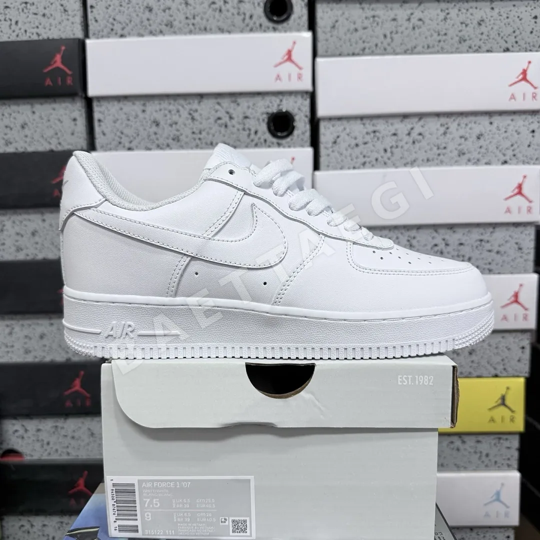 나이키 [WZ] 에어 포스 1 로우 315122-111 201502 Nike Air Force 1 Low '07 White