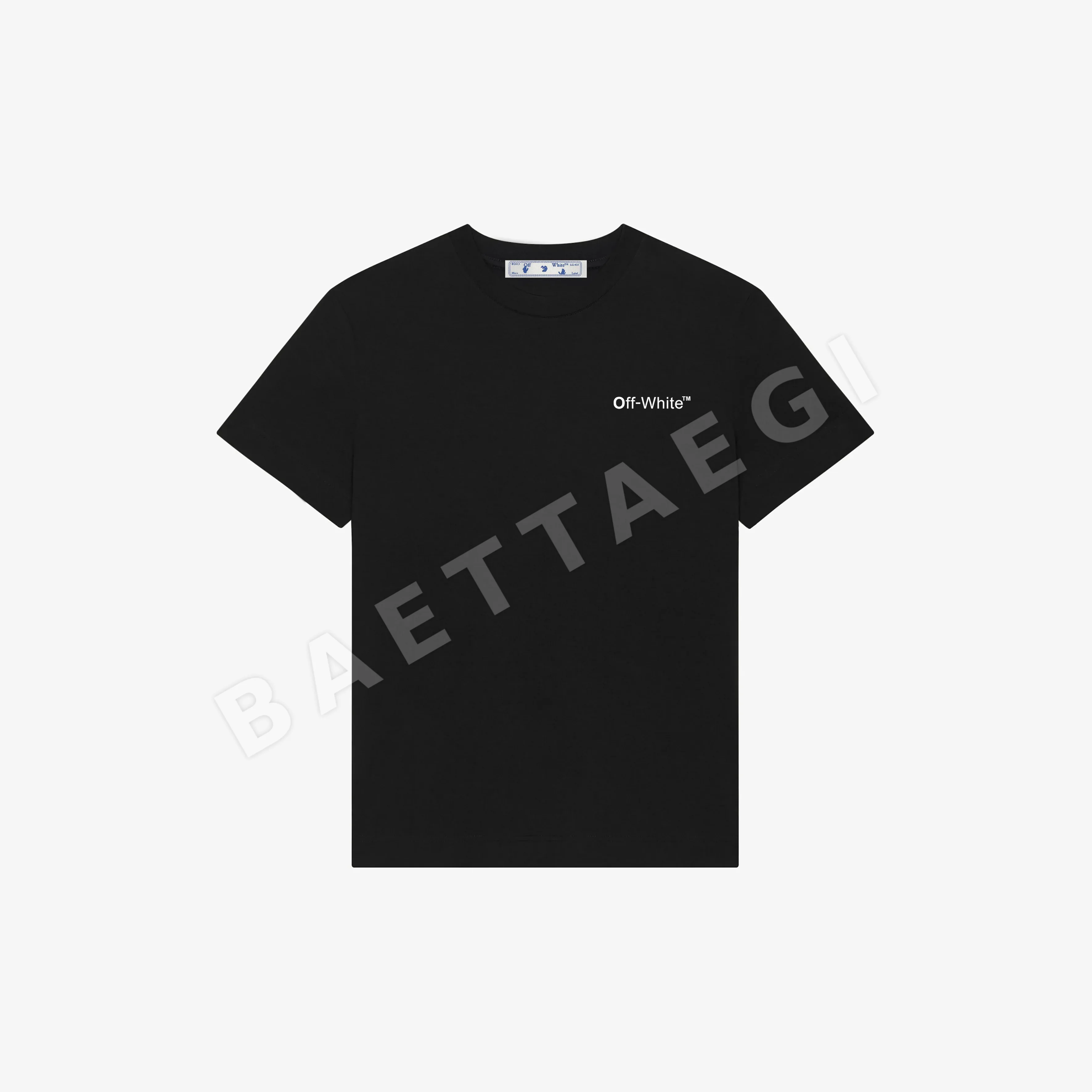 오프화이트 남성 반팔 티셔츠 87554