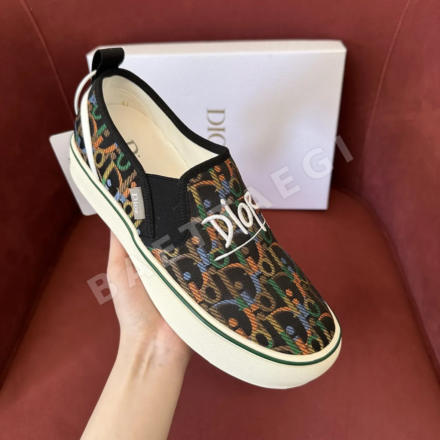 디올 솔라(Dior Solar) 슬립온 스니커즈 상세 이미지 4