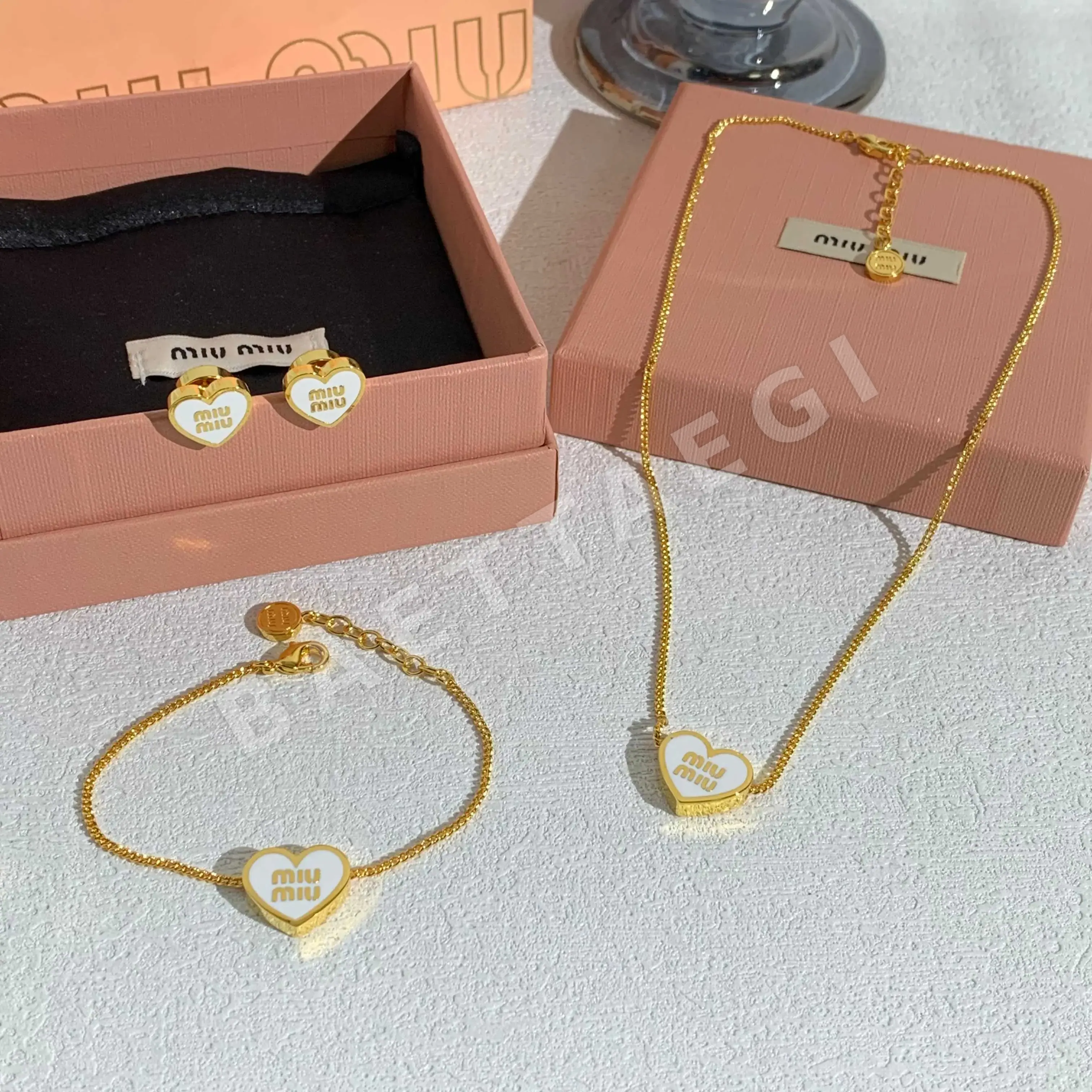 미우미우 황동 목걸이 60958