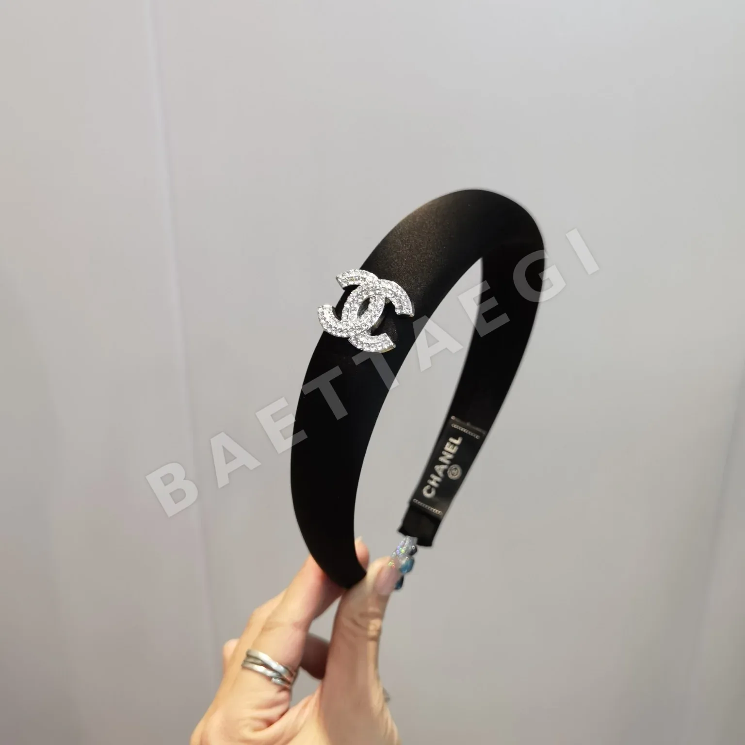 샤넬 핑크 헤어밴드 상세 이미지 5