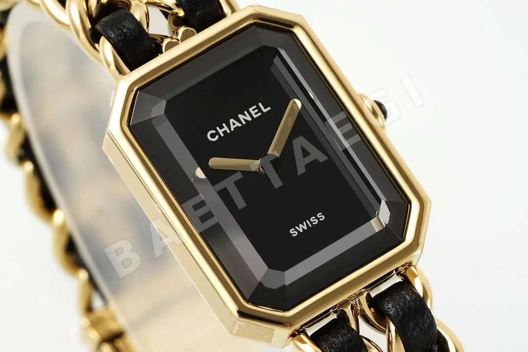 샤넬 프리미에르 스위스 무브먼트 옐로우골드 도금 체인 여성 시계 레플리카 44751 Chanel 상세 이미지 2