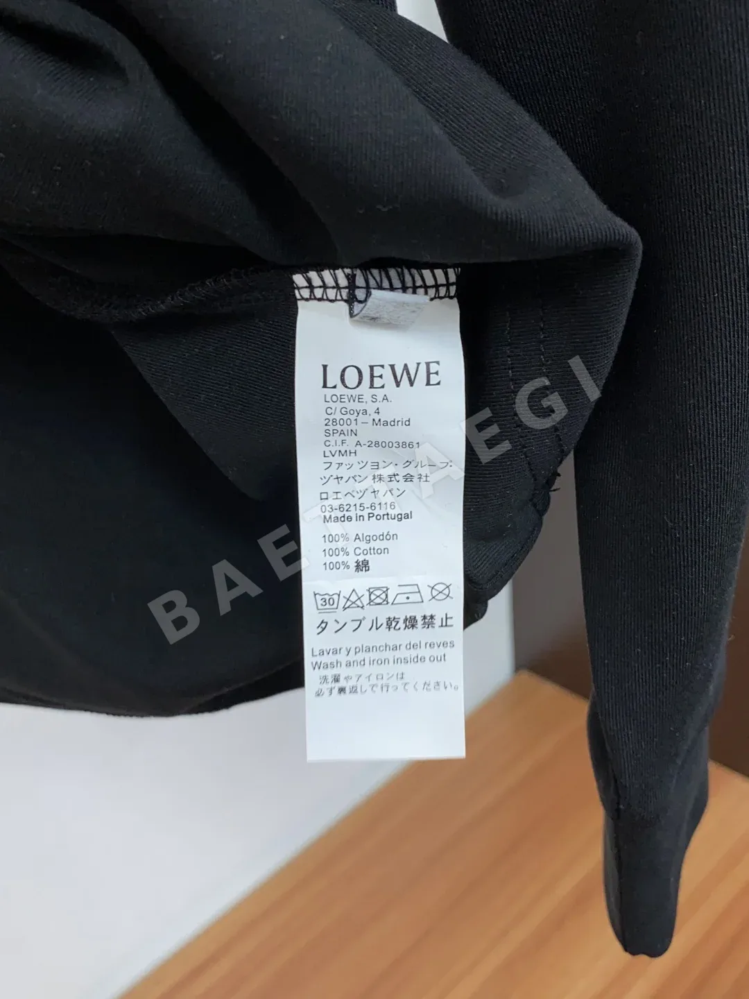 로에베 남성 크루넥 긴팔 스웨트셔츠 상세 이미지 6