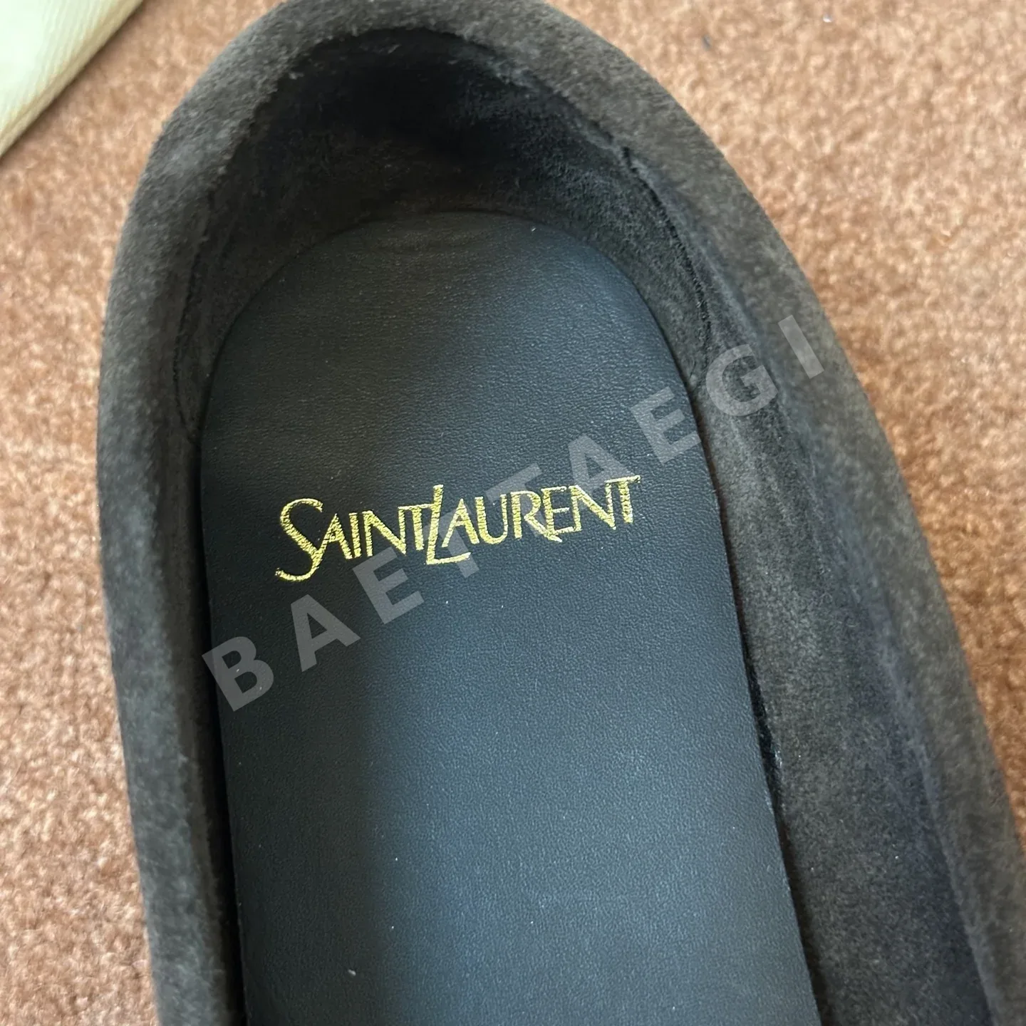 생로랑 YSL 앞코 덮인 뮬 로퍼 상세 이미지 4