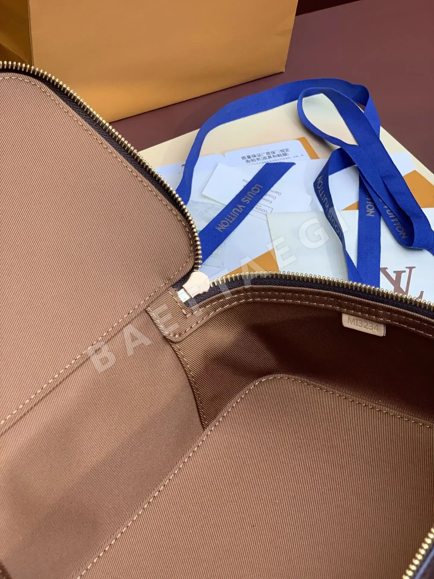 루이비통 M43689 미디엄 모노그램 캔버스 패킹 큐브 세면도구 가방/수납 파우치 상세 이미지 8