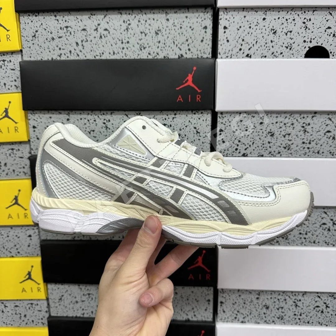 아식스 [GX] 젤 NYC 2055 1203A542-250 200542 Asics Gel-NYC 2055 Cream Steel 상세 이미지 3