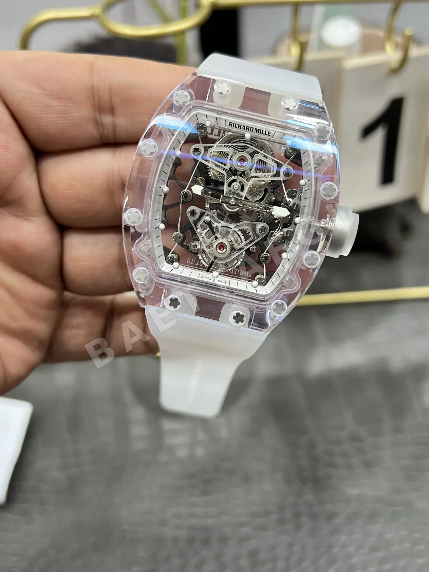 리차드밀 RM56-02 리미티드 에디션 투르비용 남성 시계 레플리카 44849 Richard Mille 상세 이미지 3