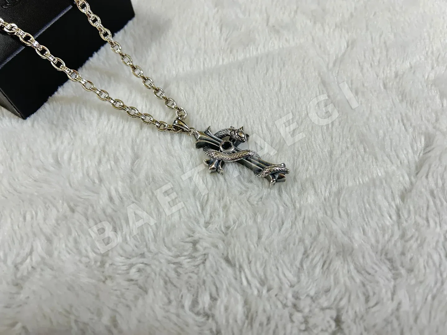 크롬하츠 크로스 서펜트 목걸이 상세 이미지 7