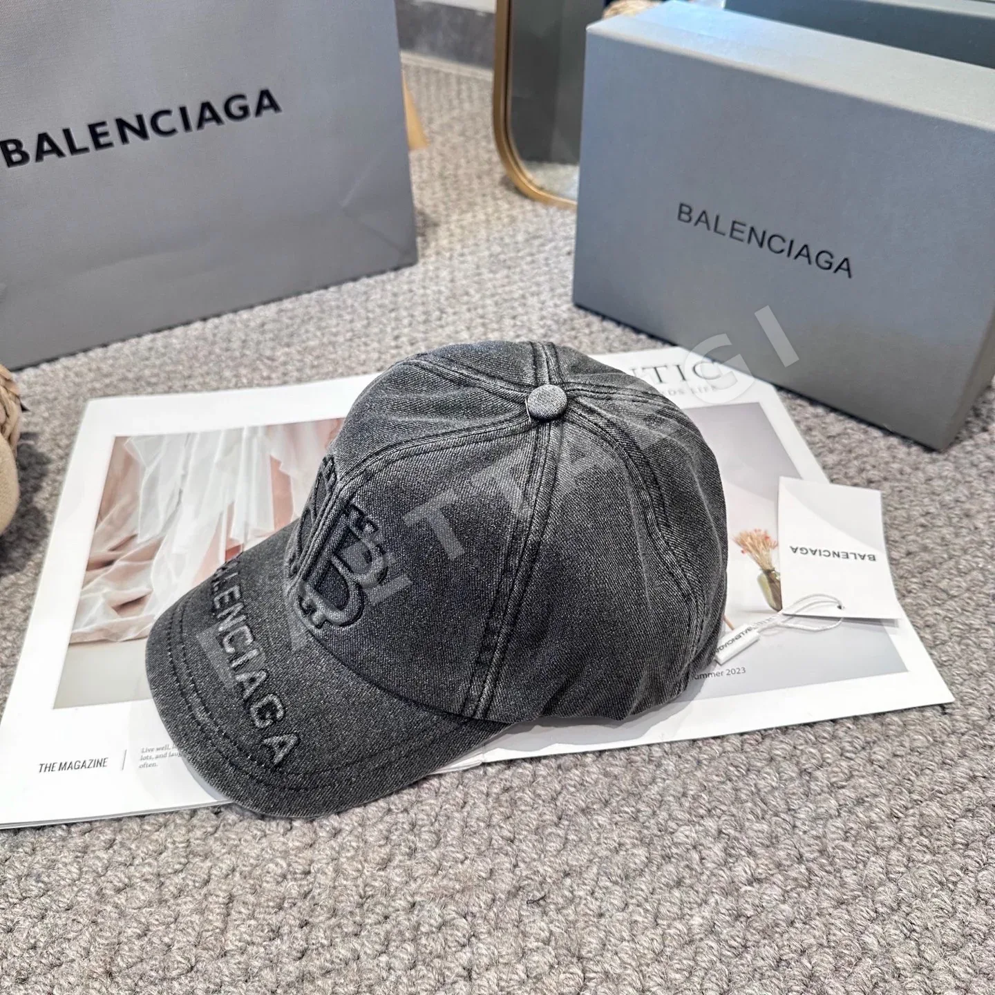 발렌시아가 모자 81718 Balenciaga Cap 상세 이미지 2