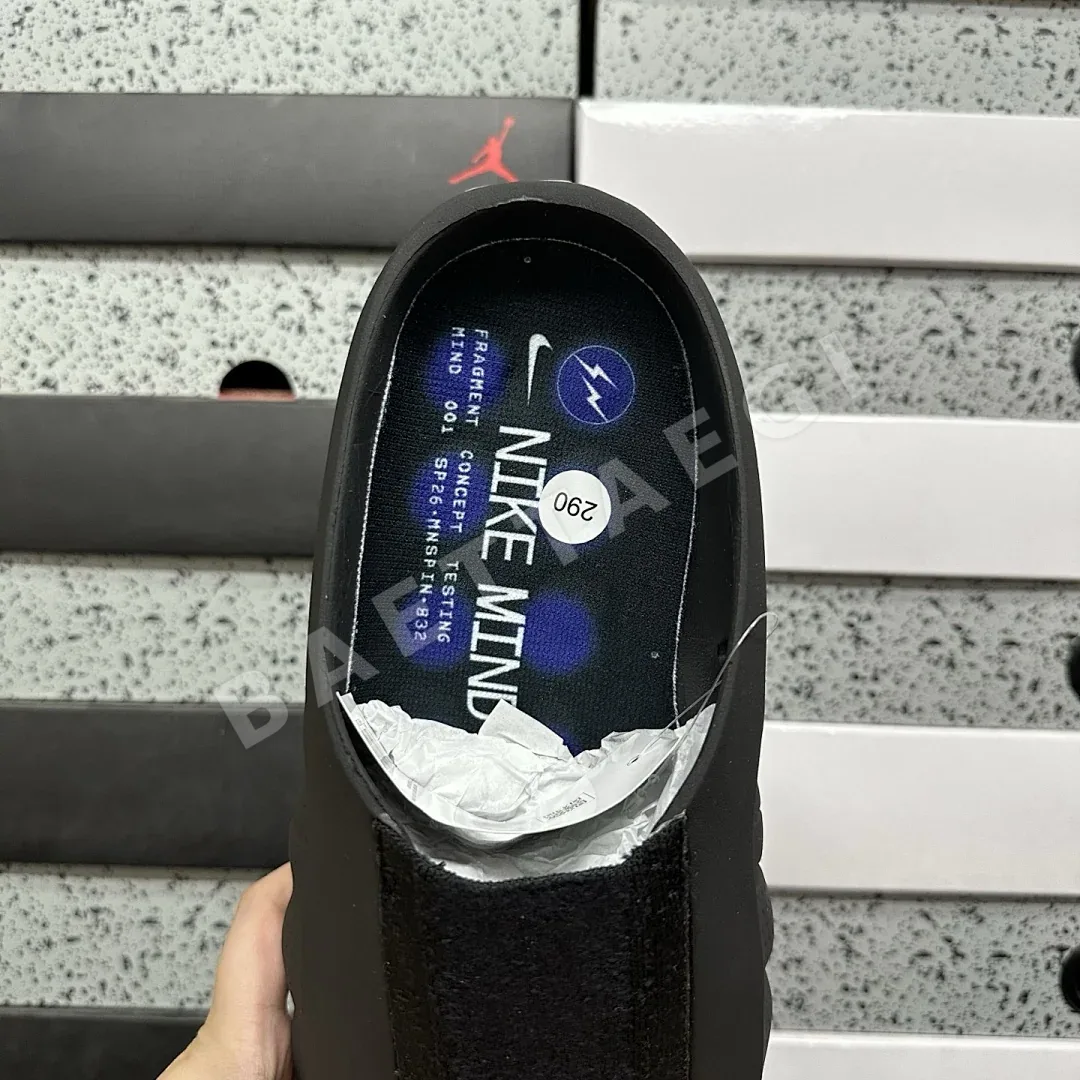 나이키 [S2/TOP] 마인드 001 슬라이드 IQ8502-001 201410 Nike Mind 001 Slide Fragment Black 상세 이미지 3