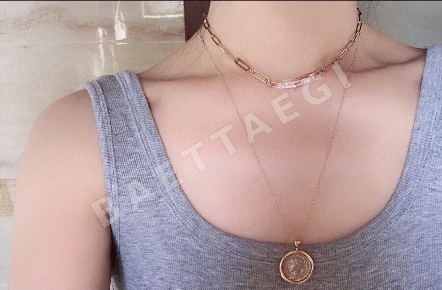 에르메스 미니 켈리 18K 로즈골드 목걸이 상세 이미지 3