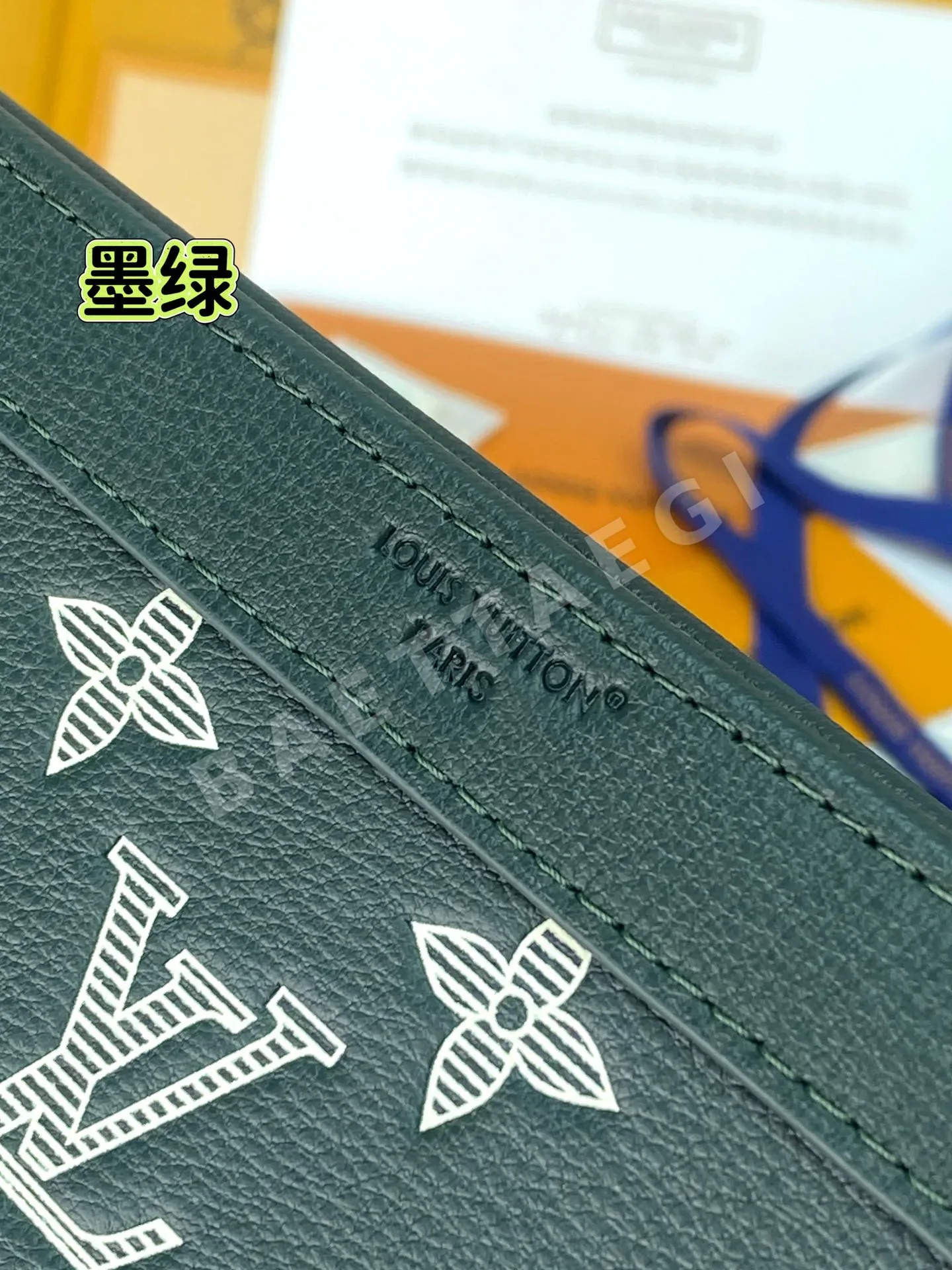 루이비통 가스통 미니 핸드백 다크 그린 M81115 상세 이미지 7