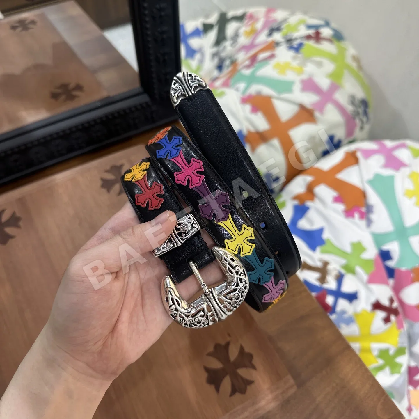 크롬하츠 벨트 164032 Chrome Hearts Belt