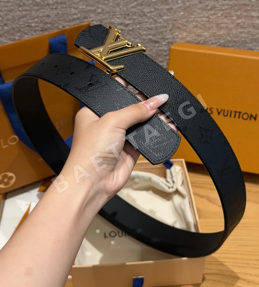 루이비통 디멘션 40mm 리버서블 벨트 상세 이미지 3