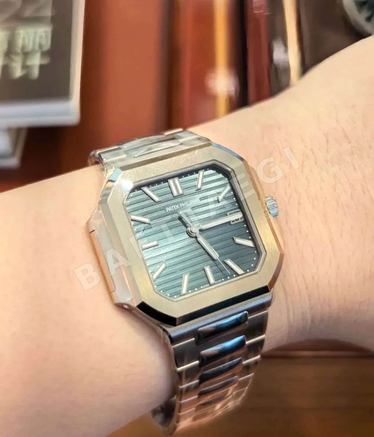 파텍필립 프리미엄 워치 7128 R 자동 화이트 다이얼 화이트골드 레플리카 44134 Patek Philippe 상세 이미지 6