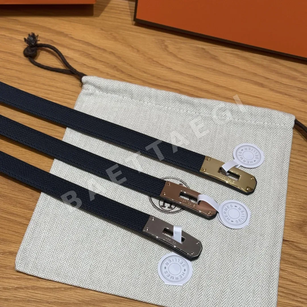 에르메스 팔라듐 버클 헌터 가죽 벨트 상세 이미지 4