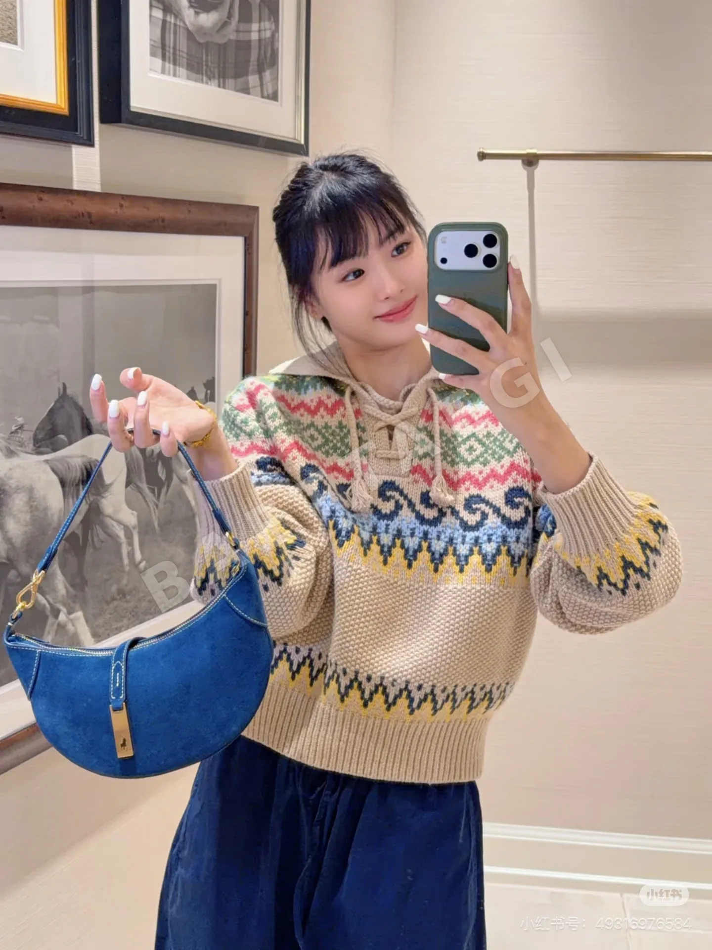 샤넬 페어아일 자카드 울 니트 상세 이미지 10