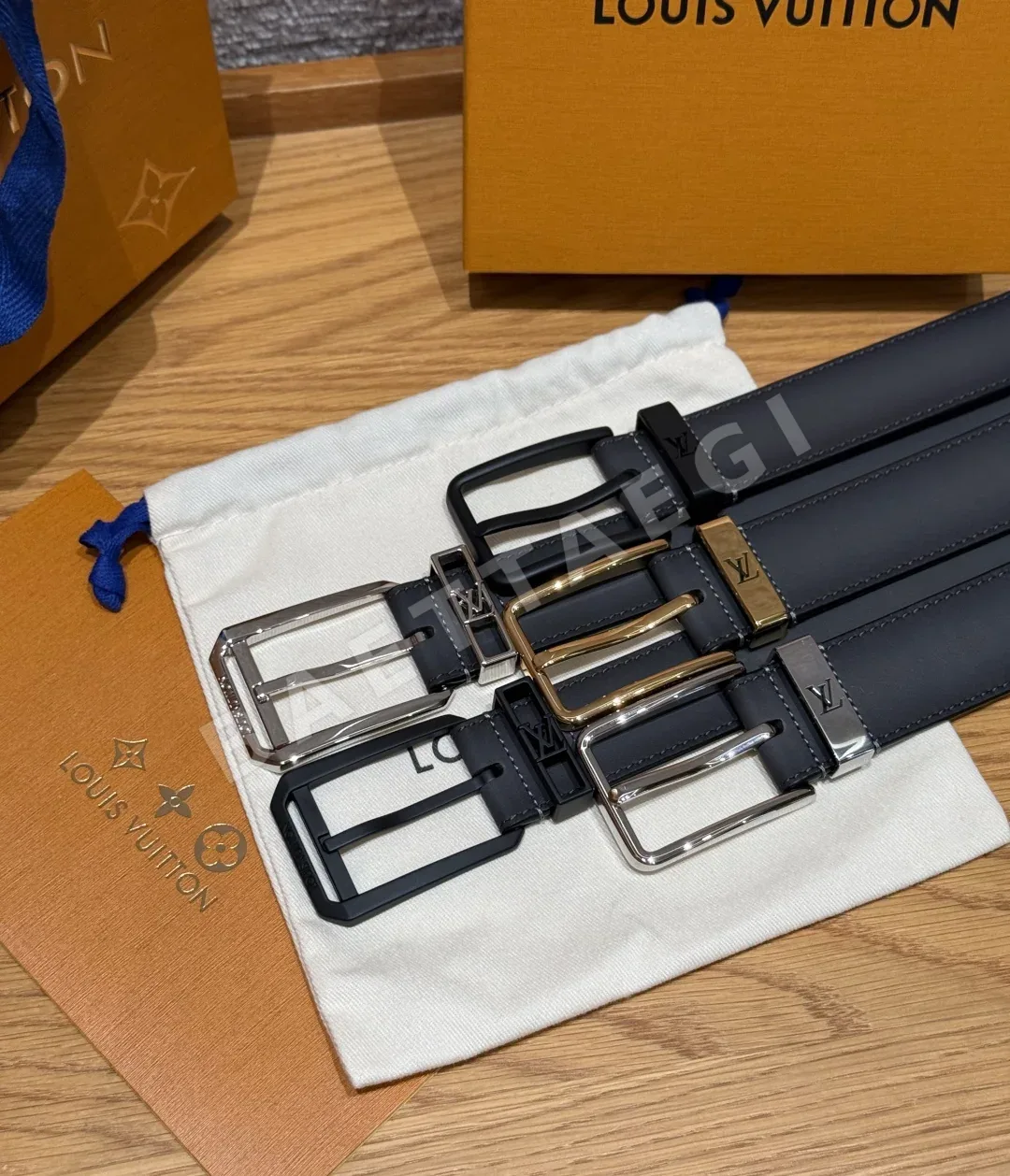 루이비통 폰누프 35mm 소가죽 벨트 상세 이미지 2