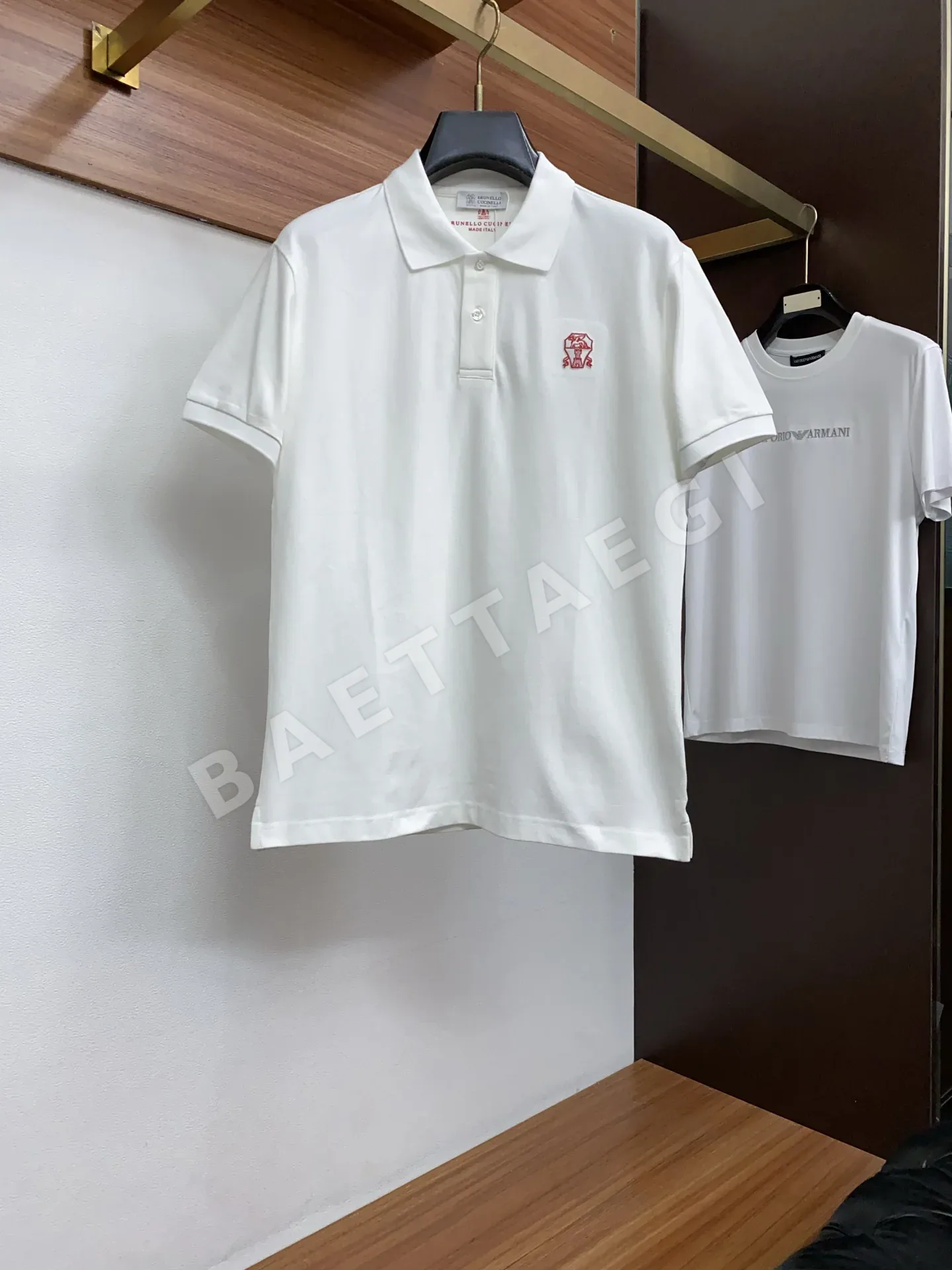브루넬로쿠치넬리 남성 반팔 폴로셔츠 47924