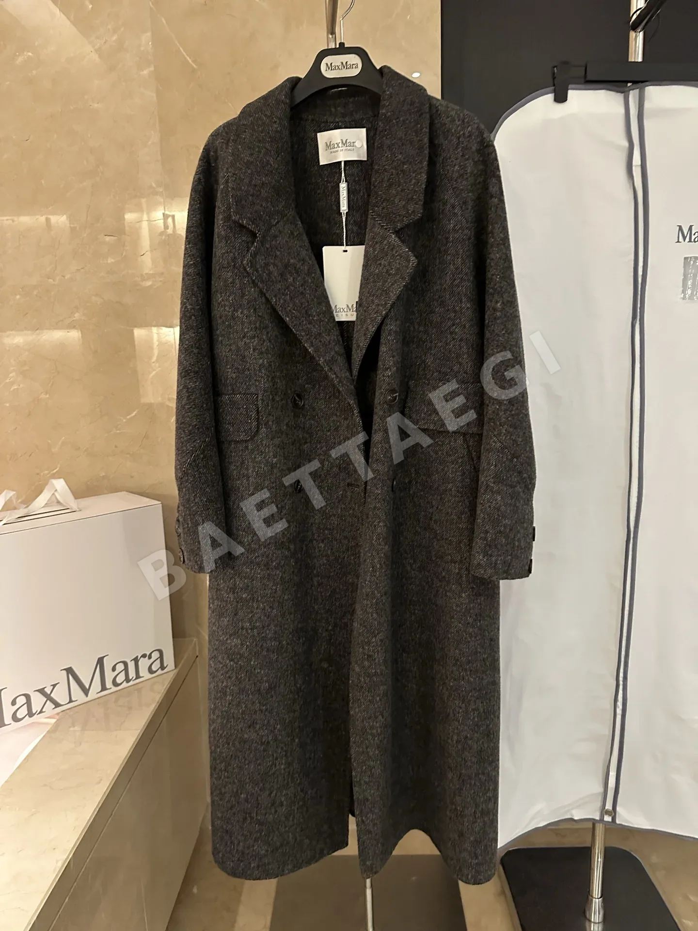 디올 양면 카시미야 여성 자켓 상세 이미지 2