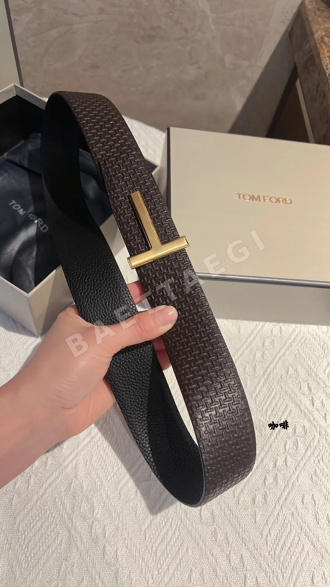 톰포드 T 버클 리버시블 벨트 59437