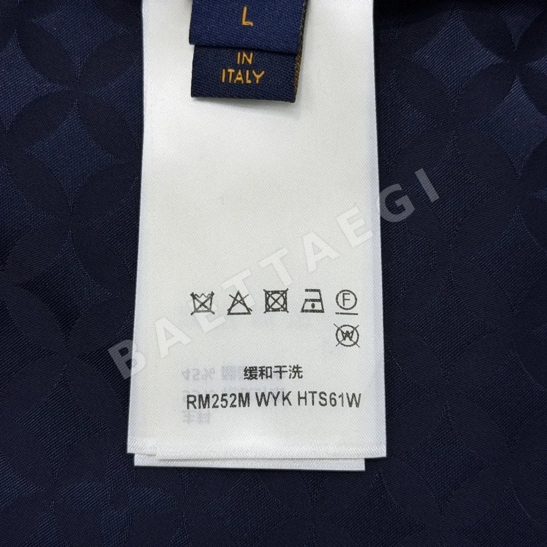 루이비통 자카드 모노그램 반팔 셔츠 상세 이미지 9