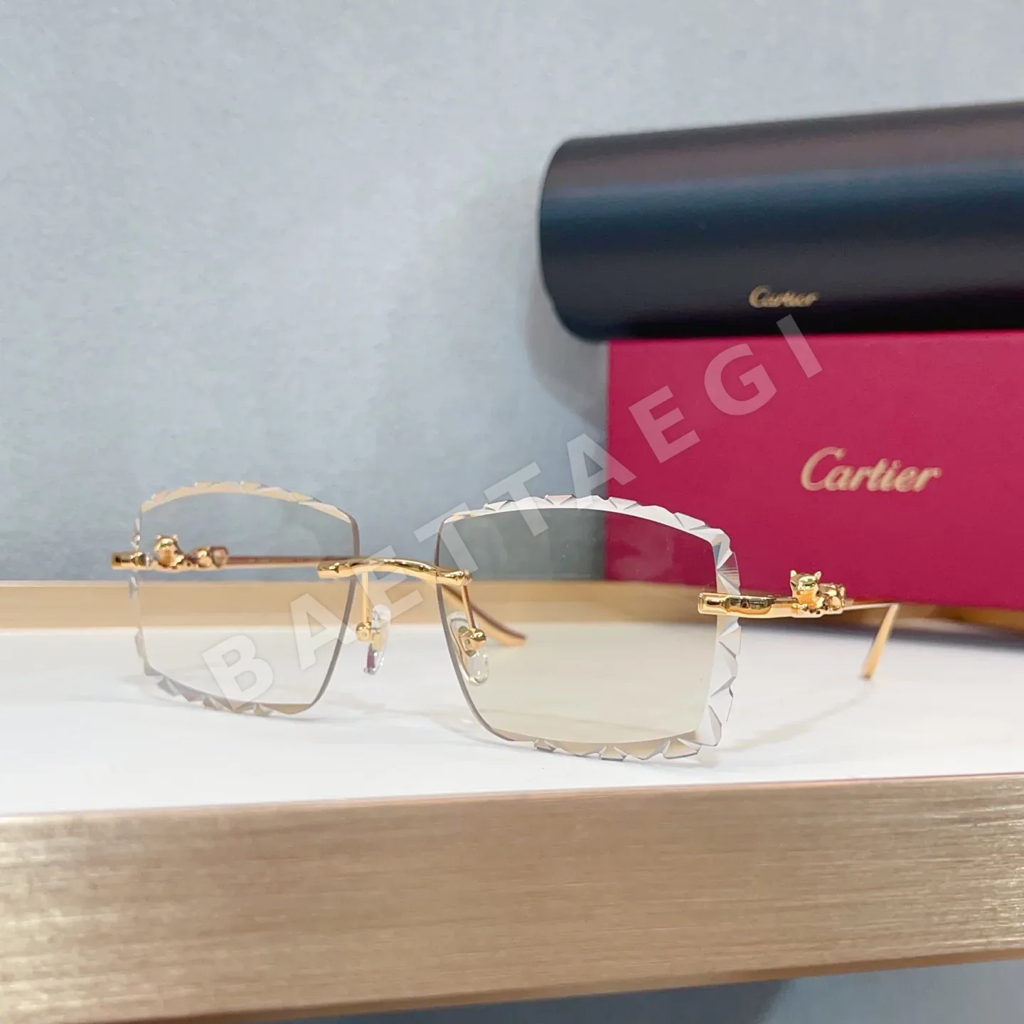 까르띠에 변색 렌즈 선글라스 CT01591 O