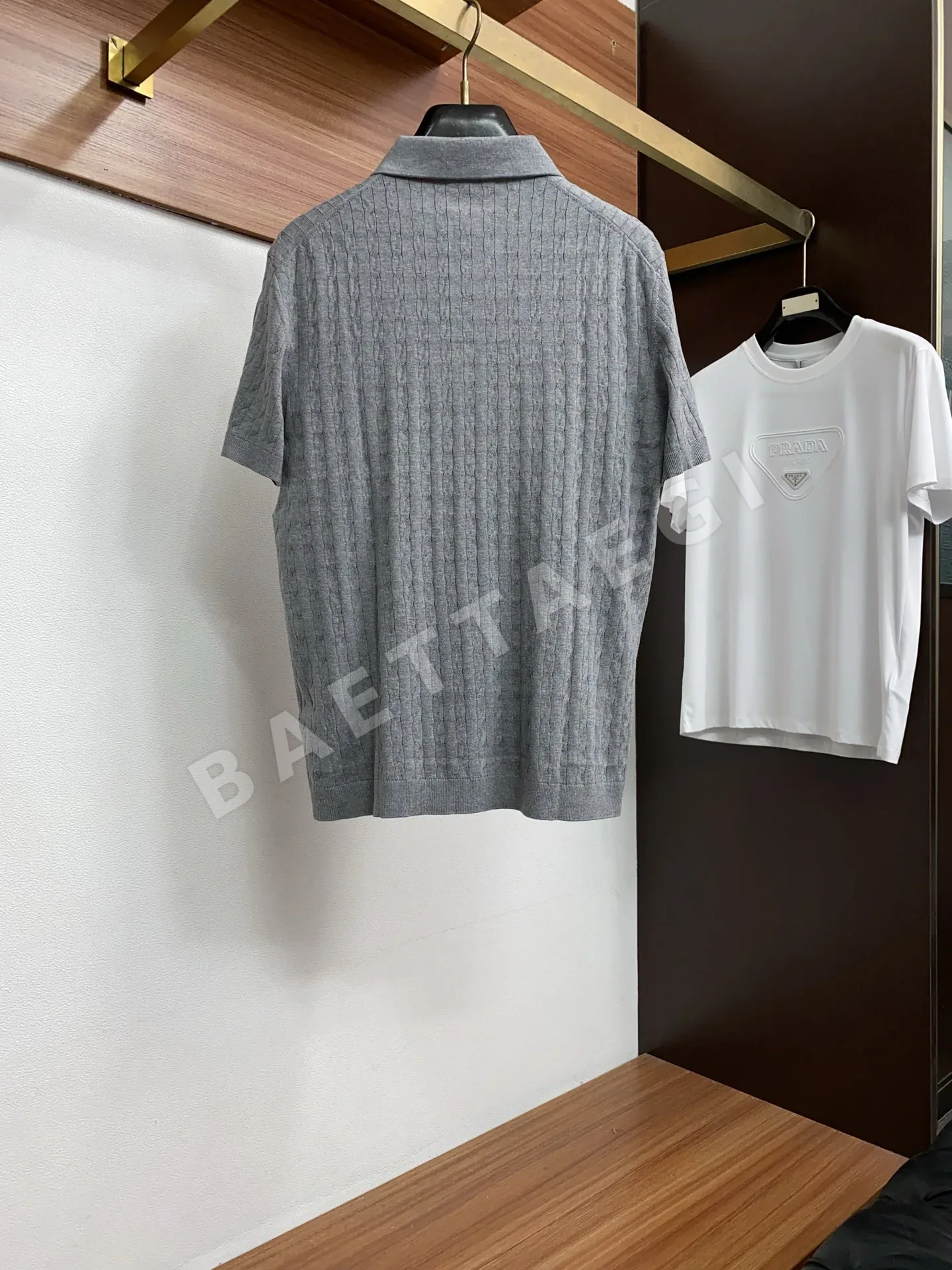 브루넬로쿠치넬리 남성 면 폴로 반팔 티셔츠 상세 이미지 10