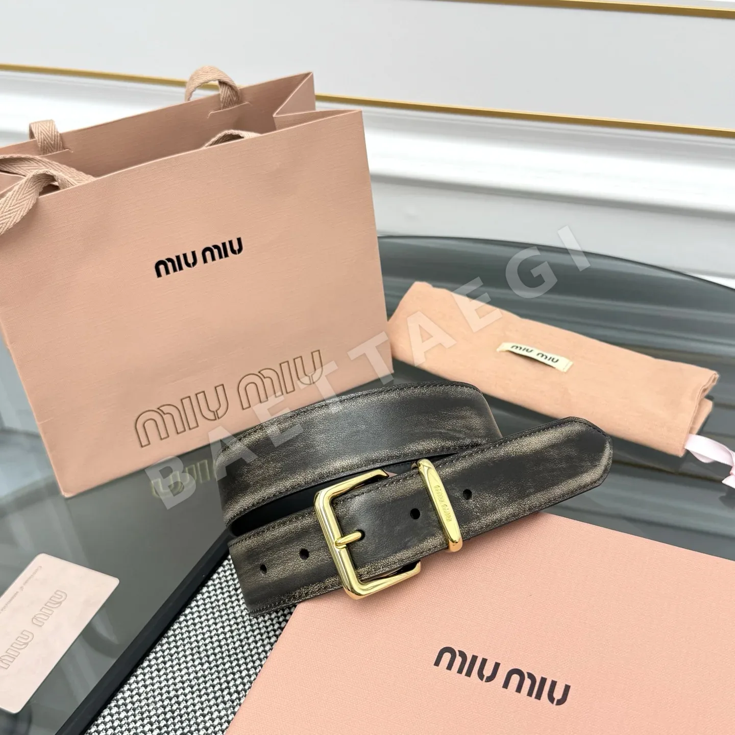 미우미우 벨트 57912 Miu Miu Belt 상세 이미지 2