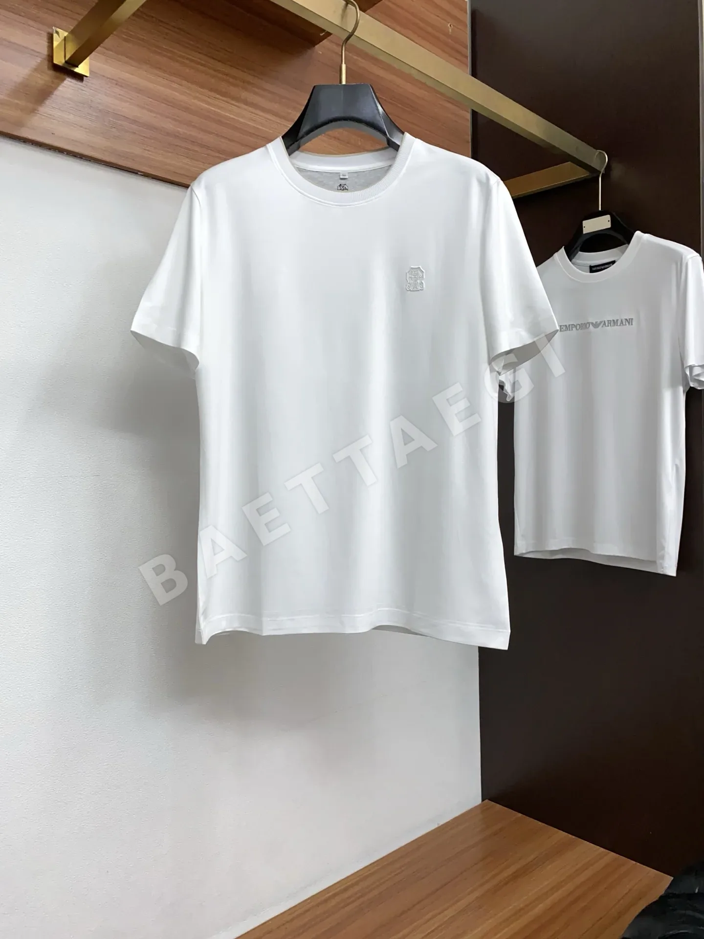 브루넬로쿠치넬리 남성 코튼 반팔 티셔츠 47952